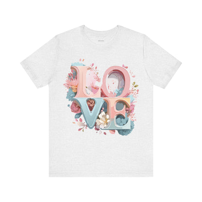 Natural Cotton Tee Shirt - Love story Collection Printify