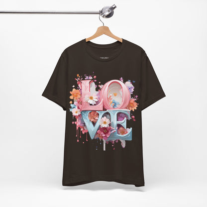 Natural Cotton Tee Shirt - Love Story Collection Printify