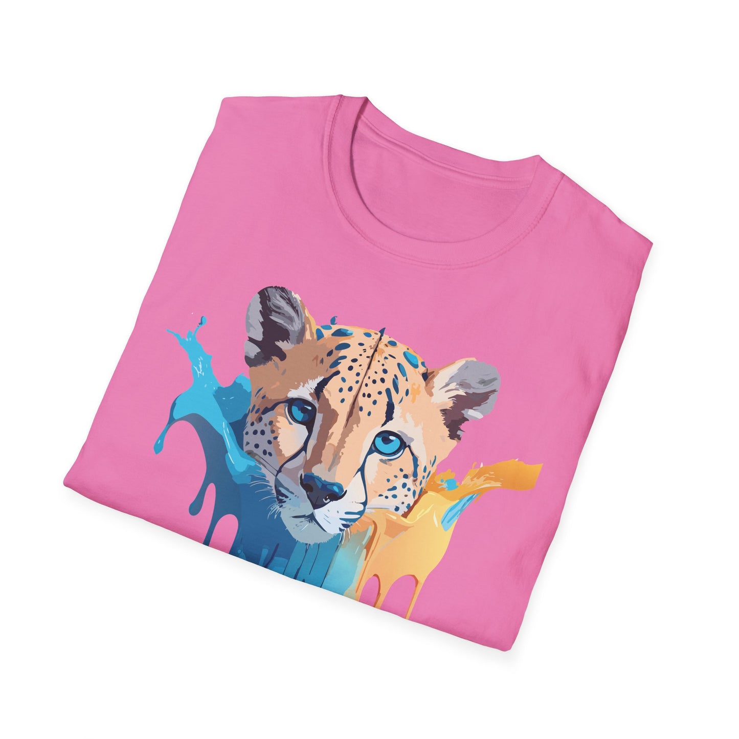 Cheetah Shirt, Shirt with Cheetah, Cheetah Tee, Shirt with Animals