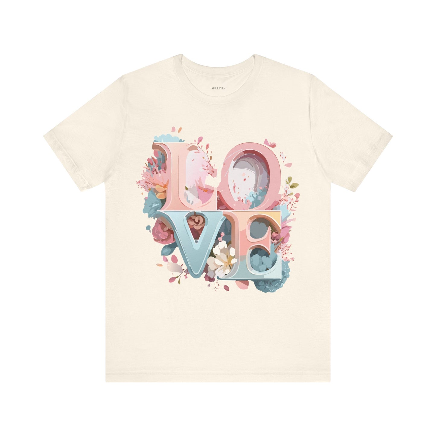 Natural Cotton Tee Shirt - Love story Collection