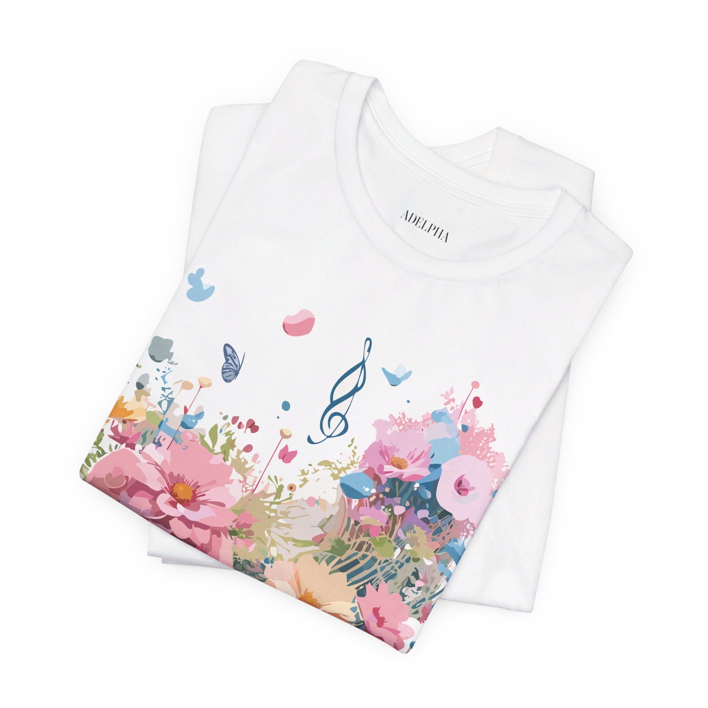 Natural Cotton Tee Shirt - Music collection