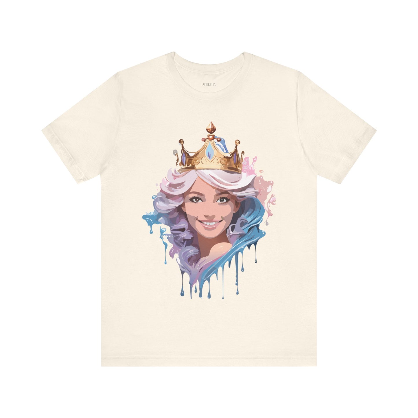 T-shirt en coton naturel - Collection Queen