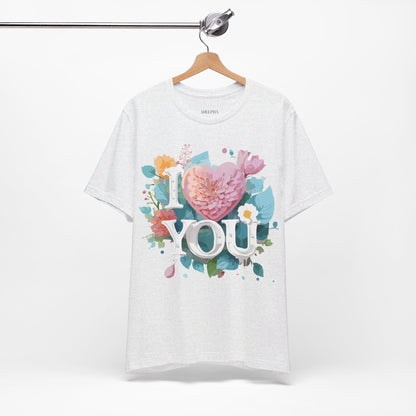 Natural Cotton Tee Shirt - Love story Collection Printify