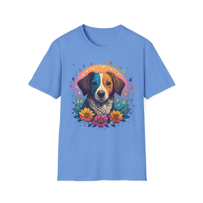 Dog Shirt Unisex Softstyle Tee 100 Percent Cotton Gildan 64000
