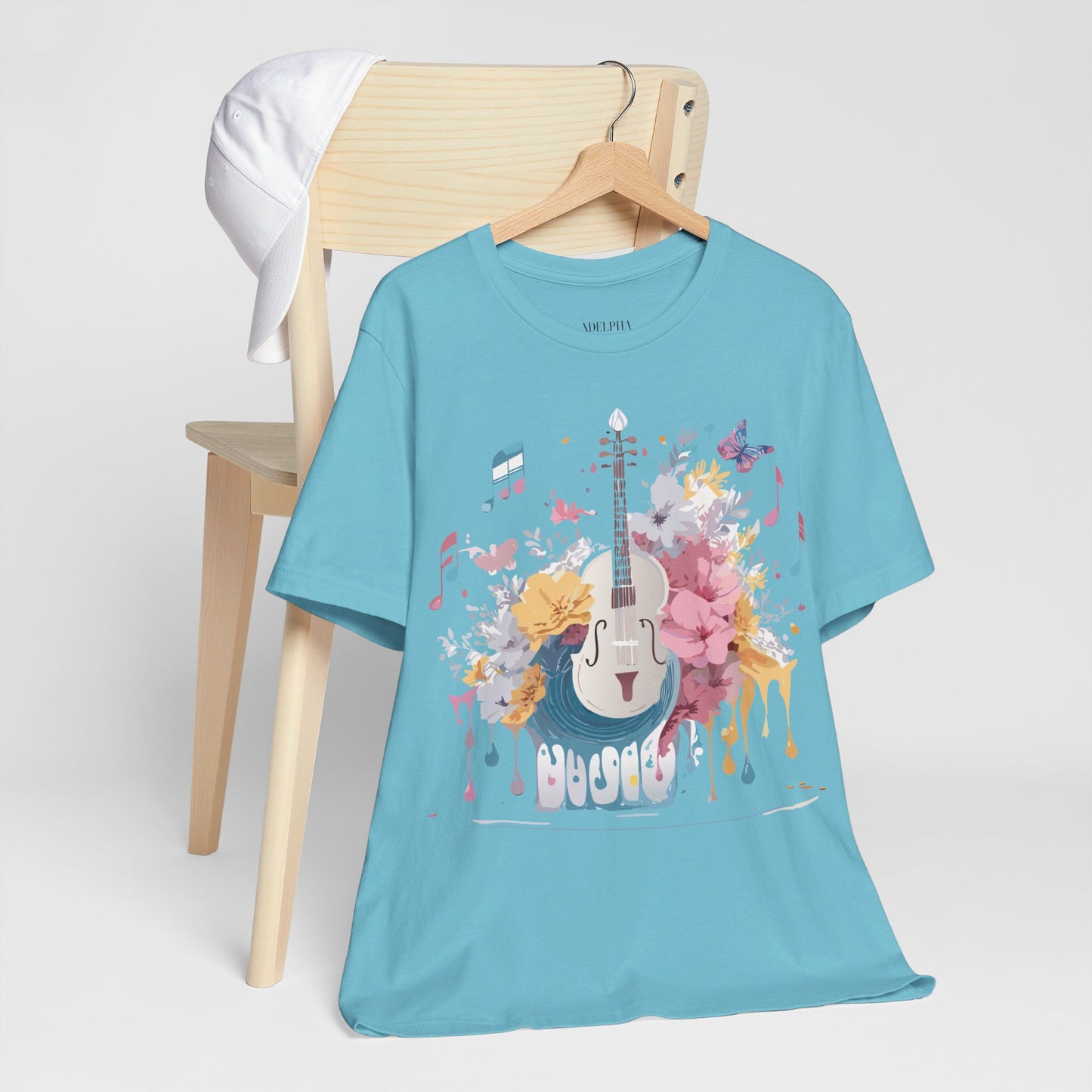 Natural Cotton Tee Shirt - Music collection