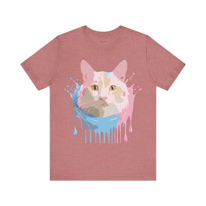 Cat Shirt, Shirt with Cat - ADELPHA