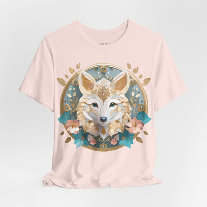 Natural Cotton Tee Shirt - Medallion Collection Printify