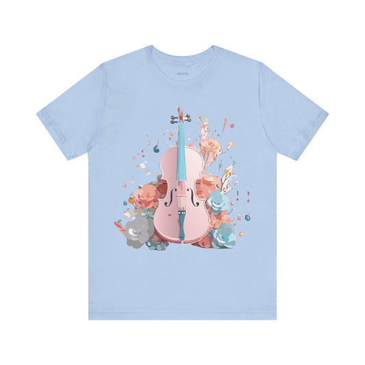 T-shirt en coton naturel - Collection Musique