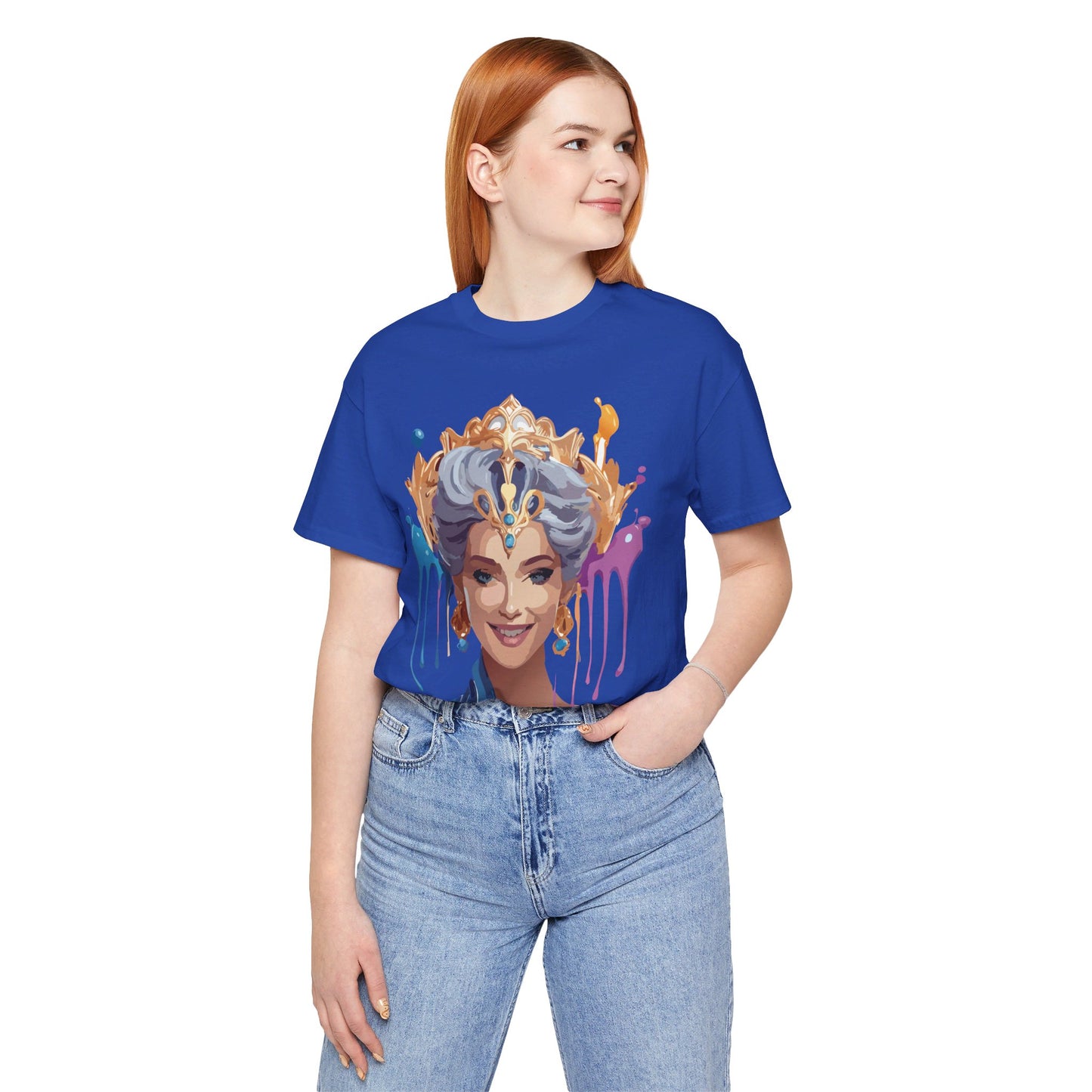 Natural Cotton Tee Shirt - Queen Collection