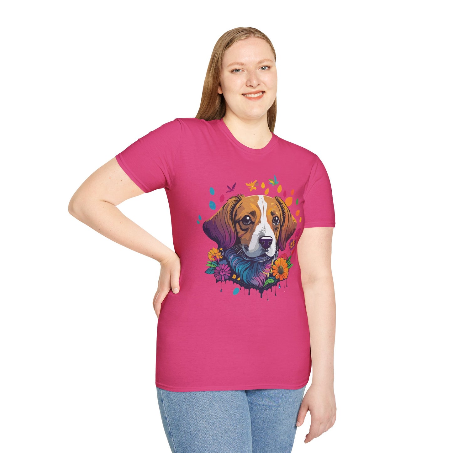 Dog Shirt, Shirt with Dog, Animal Tee, Shirt with Animals