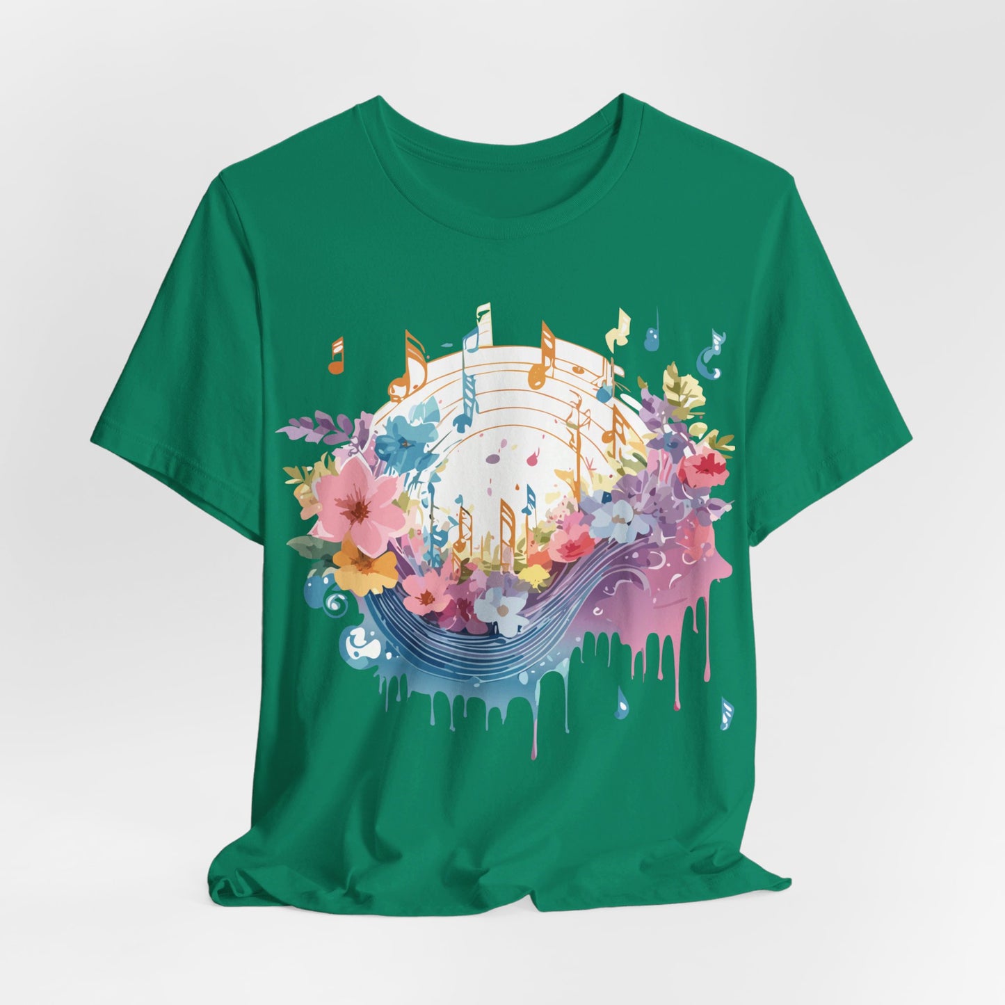 T-shirt en coton naturel - Collection Musique