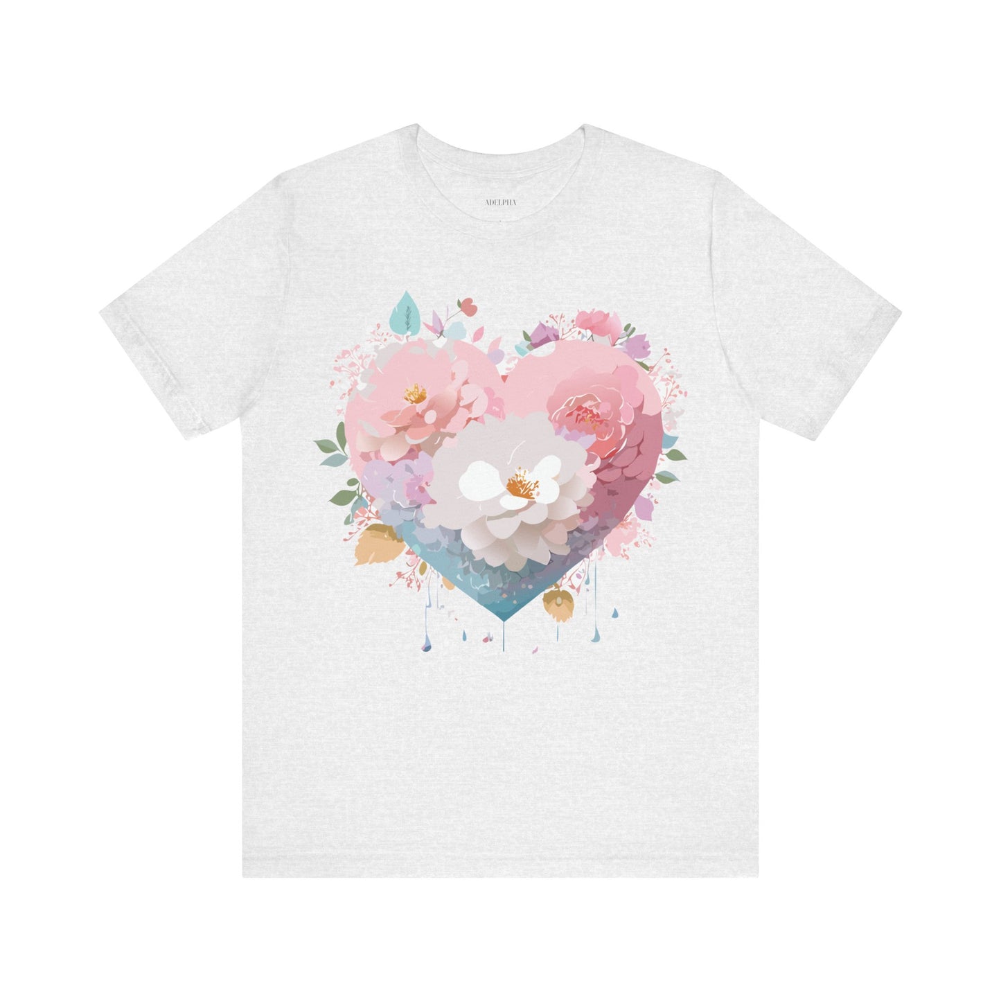 T-Shirt aus natürlicher Baumwolle – Love Story-Kollektion