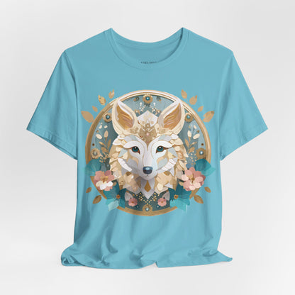 Natural Cotton Tee Shirt - Medallion Collection Printify