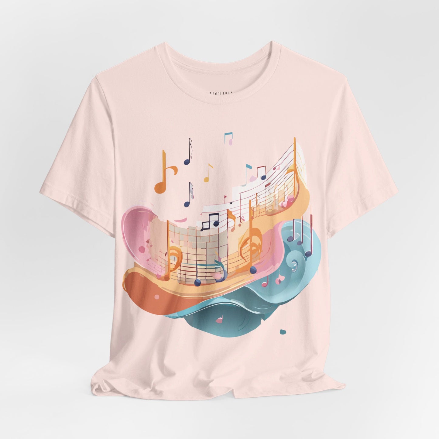 T-shirt en coton naturel - Collection Musique