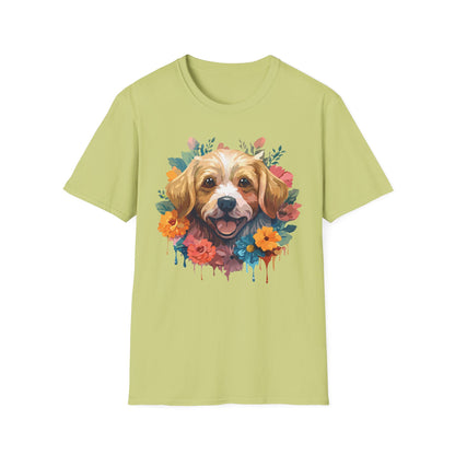 Dog Shirt Unisex Animal Tee Softstyle 64000 Gildan Cotton Tee