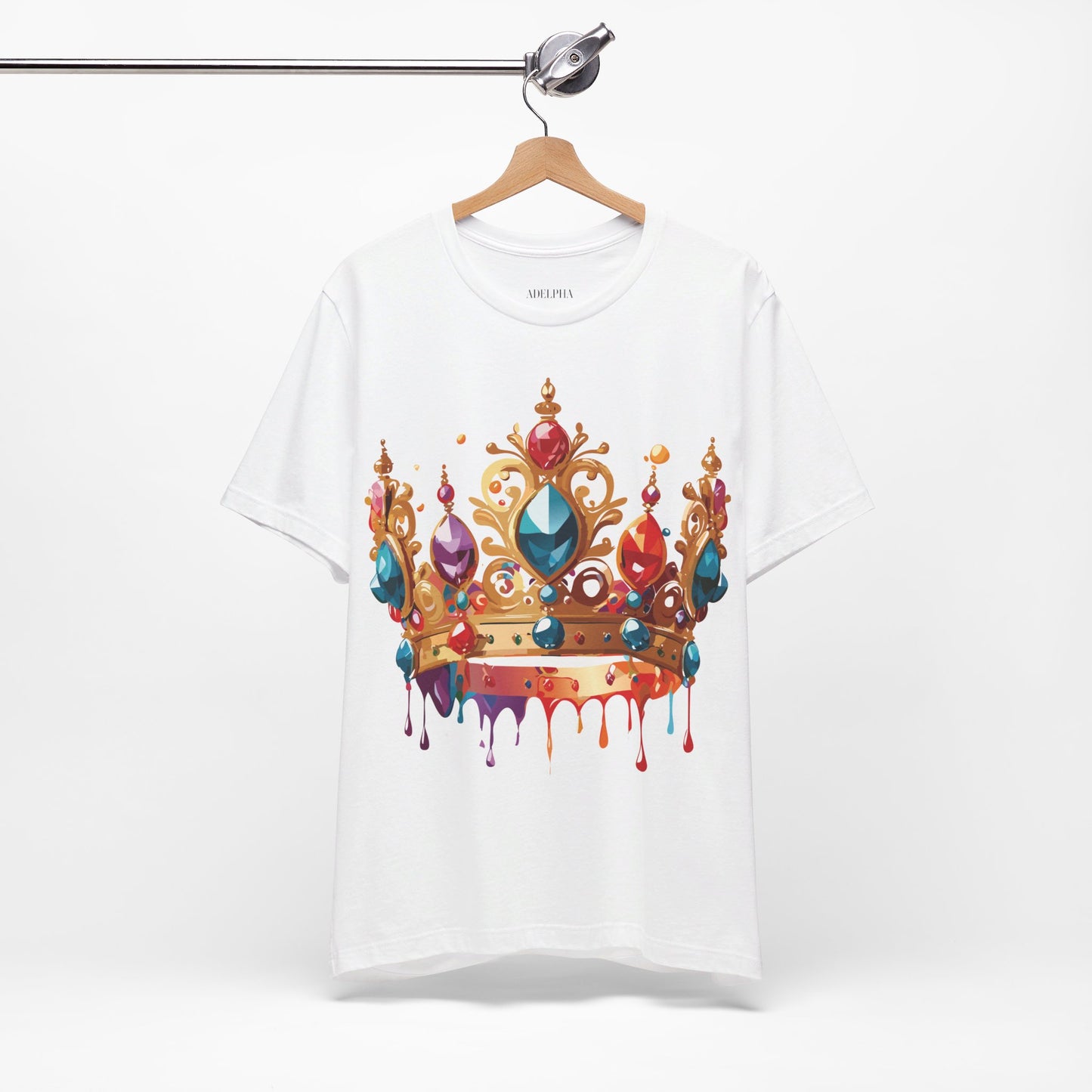 T-Shirt aus natürlicher Baumwolle – Queen Collection