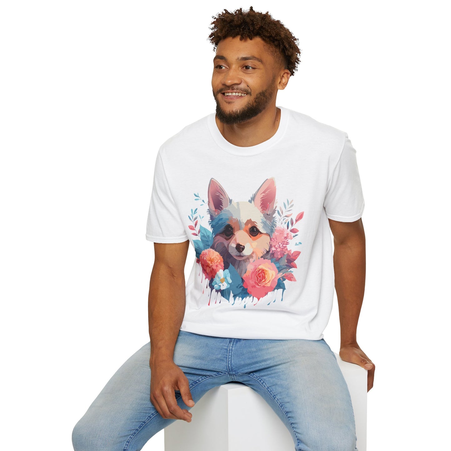 Dog Shirt, Shirt with Dog, Animal Tee, Shirt with Animals