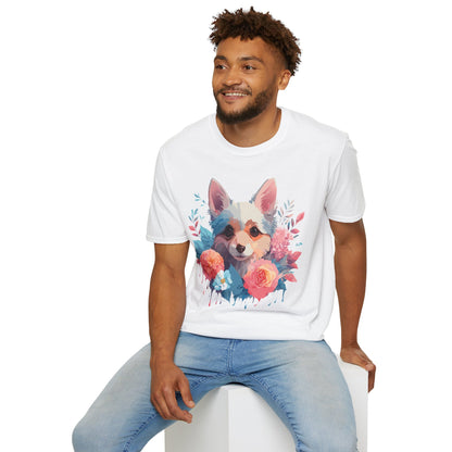 Dog Shirt Unisex Animal Print Tee With Cute Dog Designs And Comfort