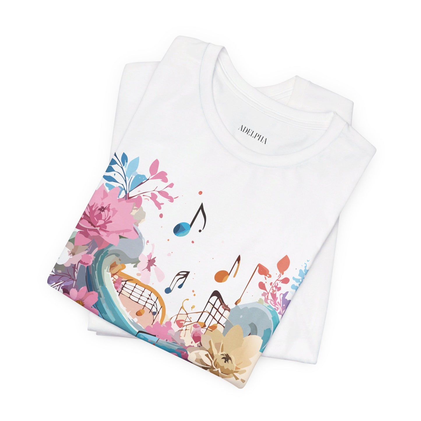 T-shirt en coton naturel - Collection Musique