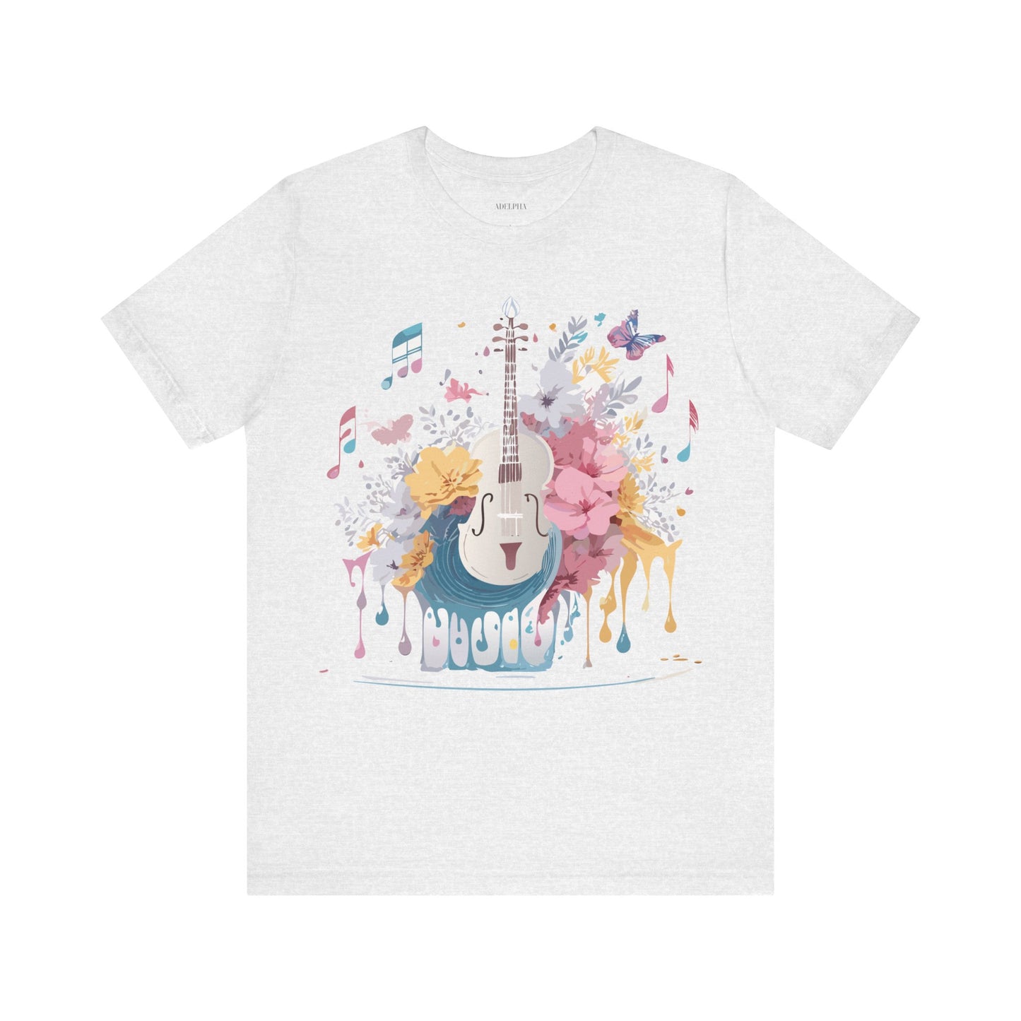 Natural Cotton Tee Shirt - Music collection