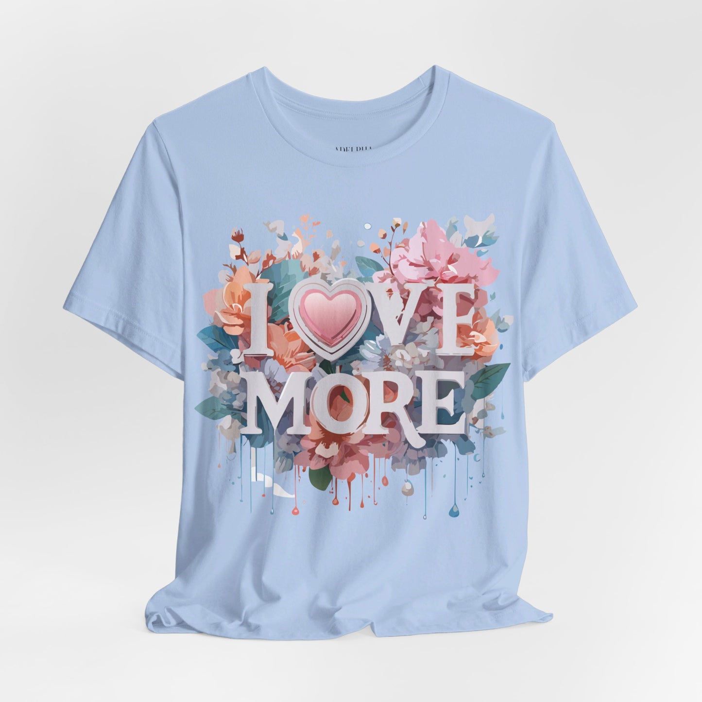 T-shirt en coton naturel - Collection Love story