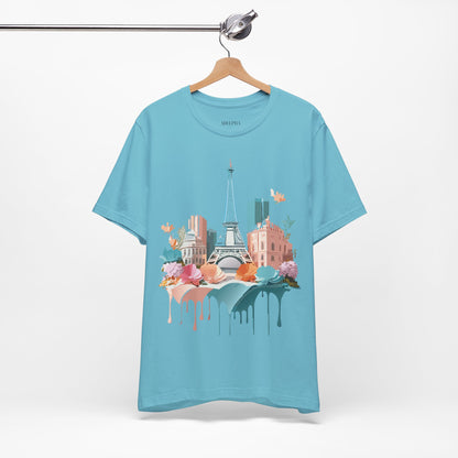 Tourist Shirt, Shirt with Paris - ADELPHA