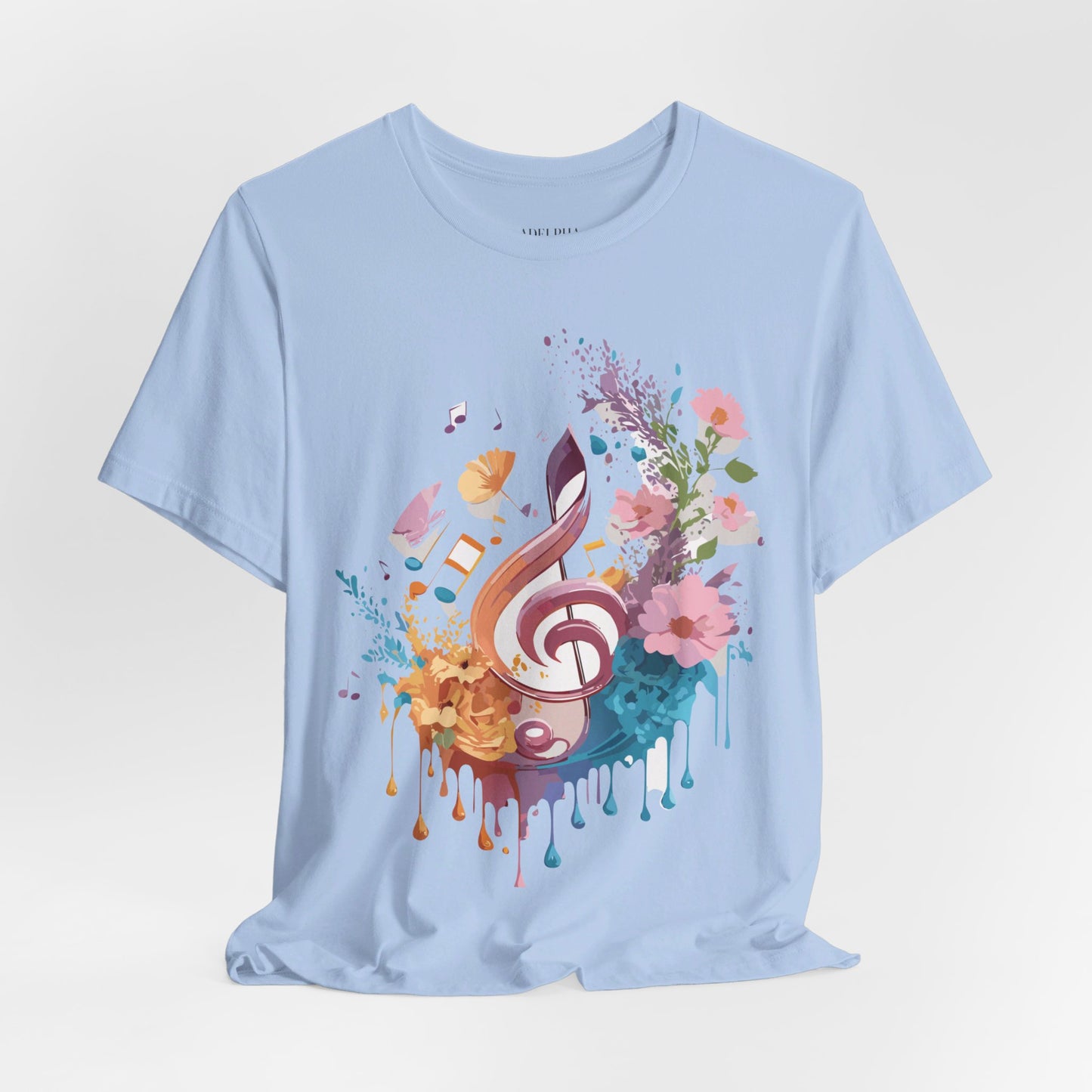 T-shirt en coton naturel - Collection Musique