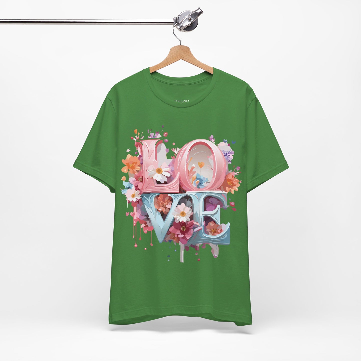 T-Shirt aus natürlicher Baumwolle – Love Story Collection