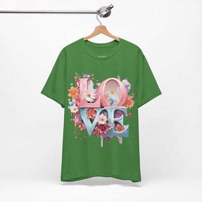 Natural Cotton Tee Shirt - Love Story Collection Printify