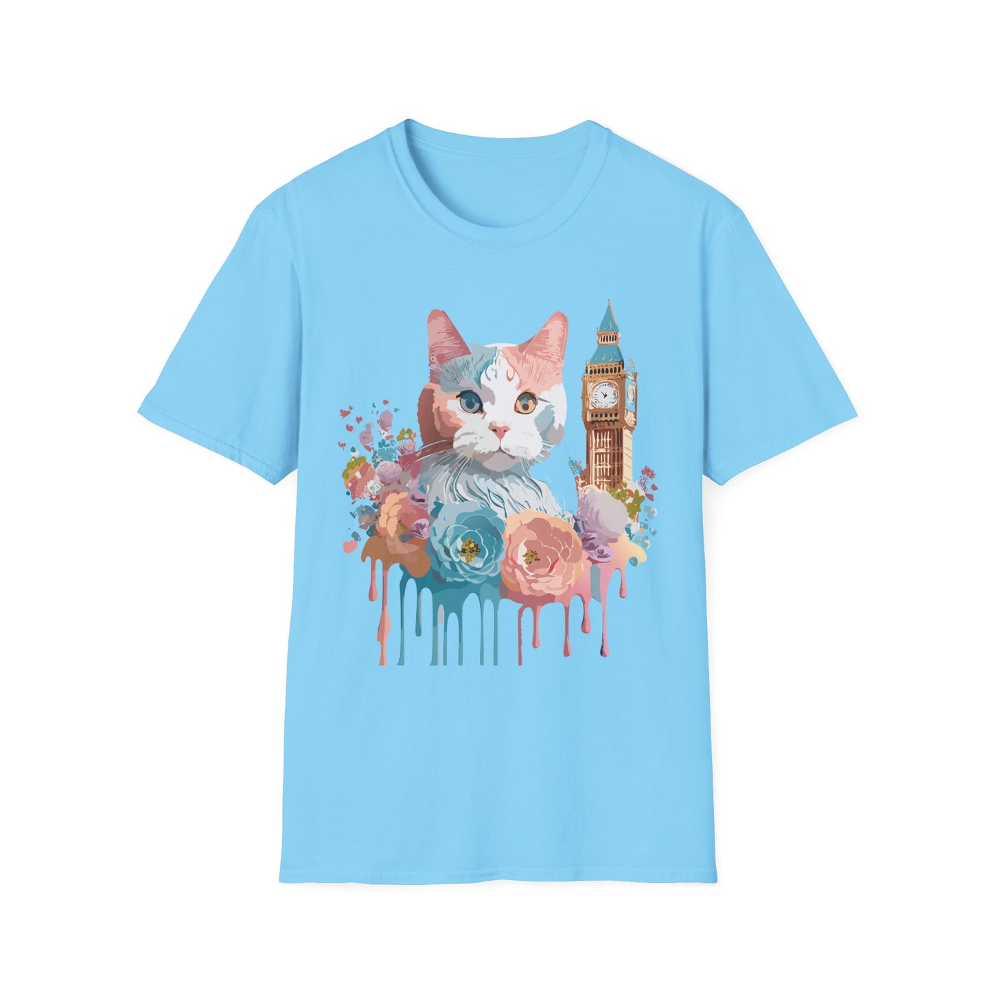 Cat Shirt, Shirt with Cat, Cats Tee, Kitten Tee
