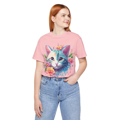 Cat Shirt, Shirt with Cat - ADELPHA