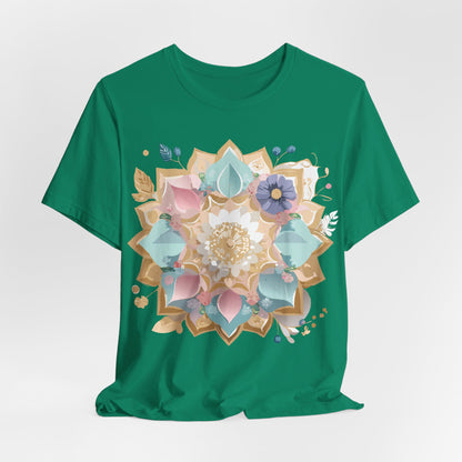 Natural Cotton Tee Shirt - Medallion Collection Printify