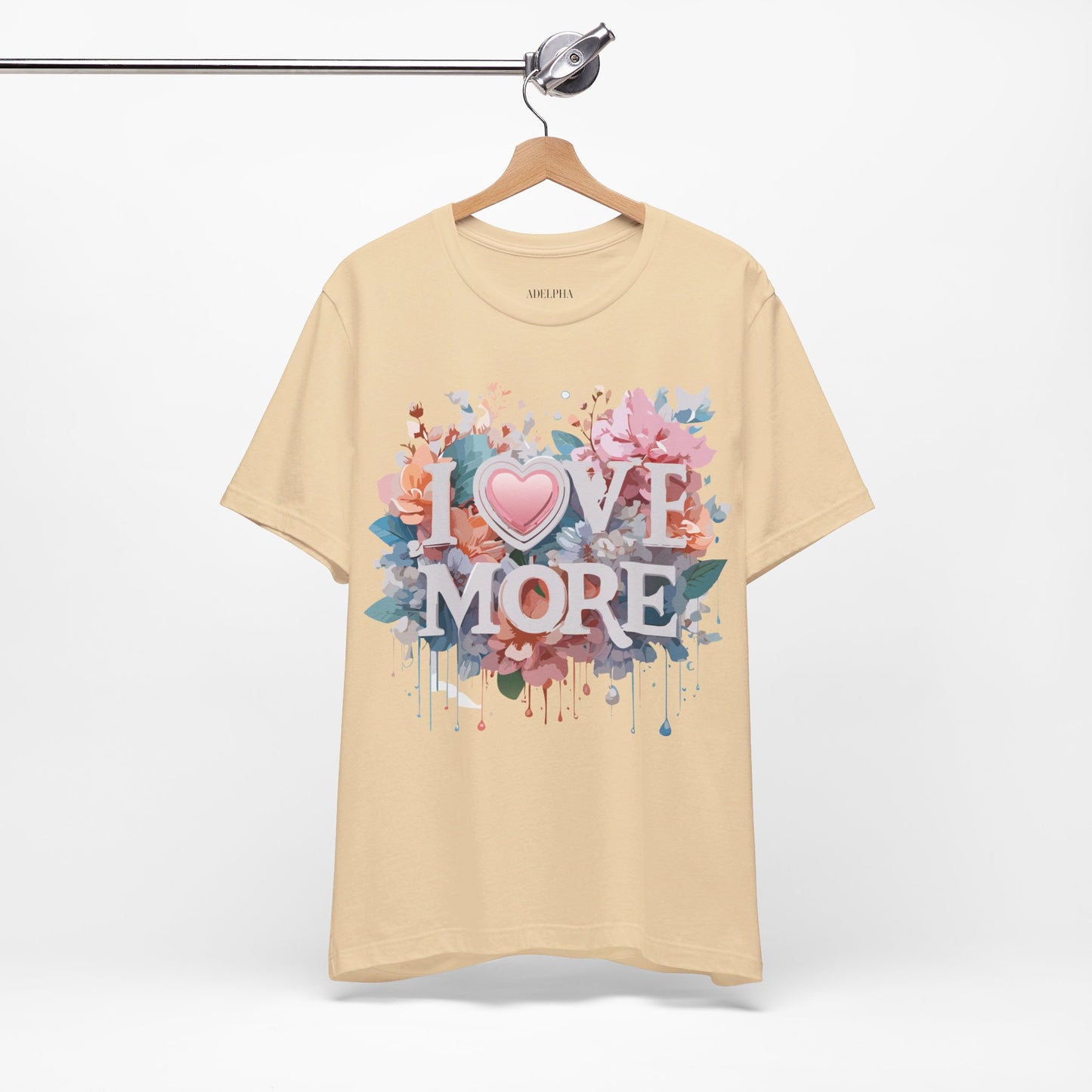 Natural Cotton Tee Shirt - Love story Collection