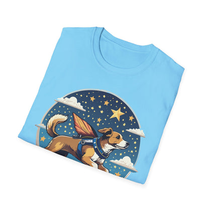 Dog Shirt Unisex Animal Print Tee Hundred Percent Cotton Softstyle Gildan 64000