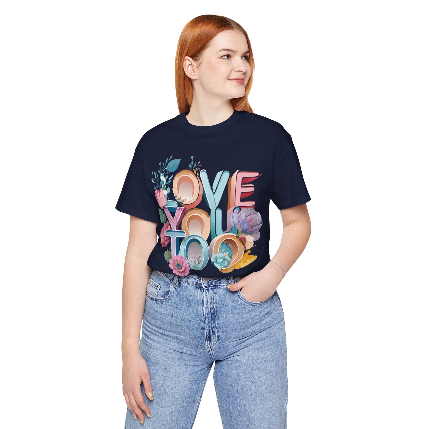 Natural Cotton Tee Shirt - Love Story Collection