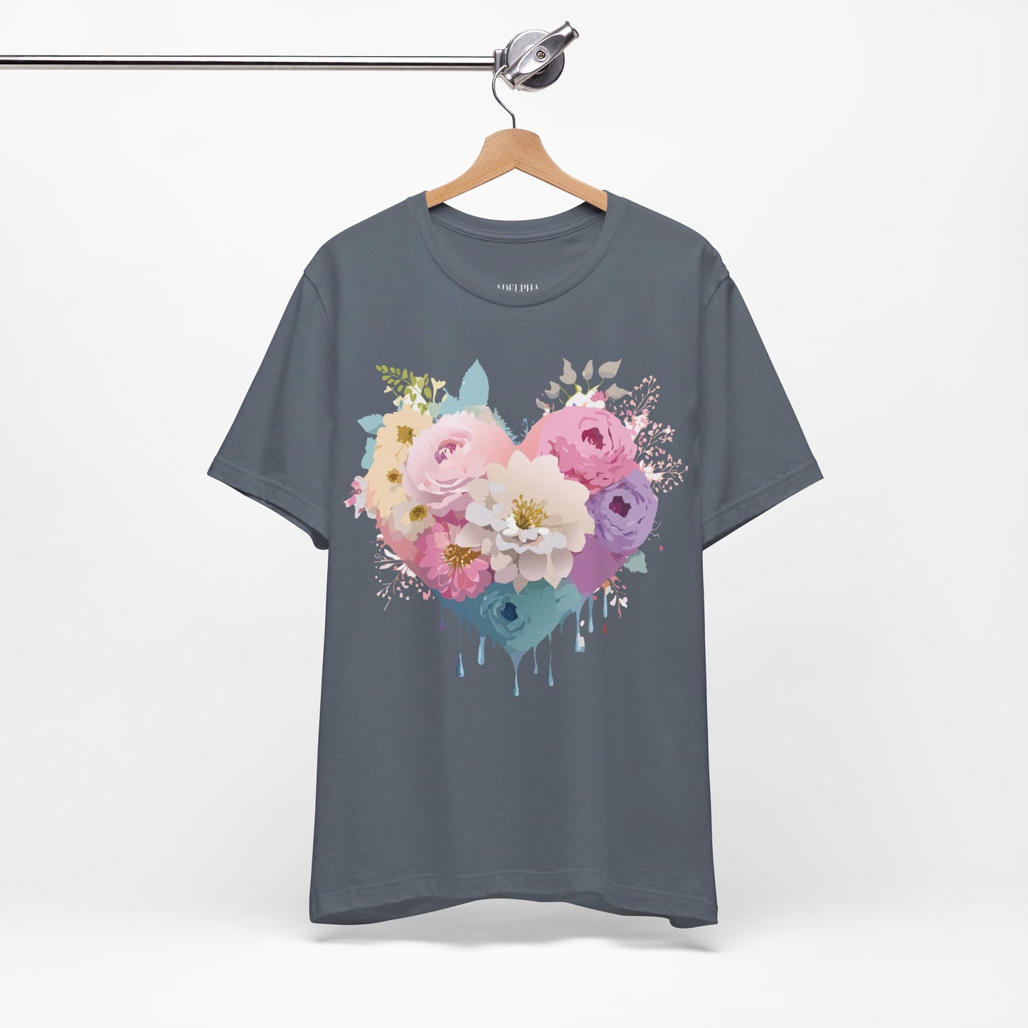 Natural Cotton Tee Shirt - Love Story Collection