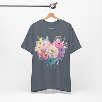 Natural Cotton Tee Shirt - Love Story Collection Printify