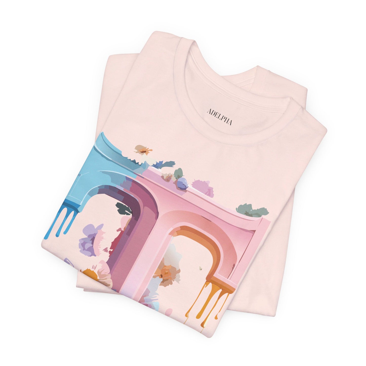 T-shirt en coton naturel - Collection Lettres - T