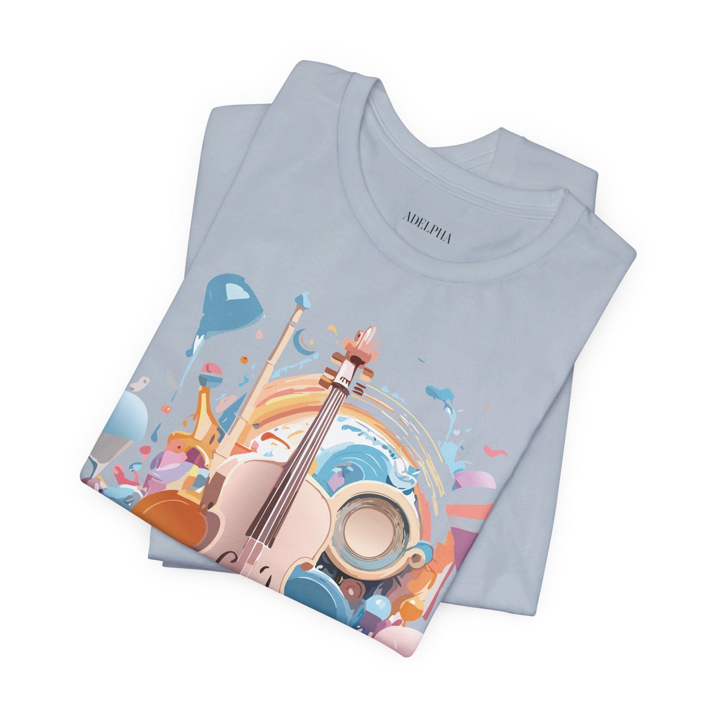 Natural Cotton Tee Shirt - Music collection