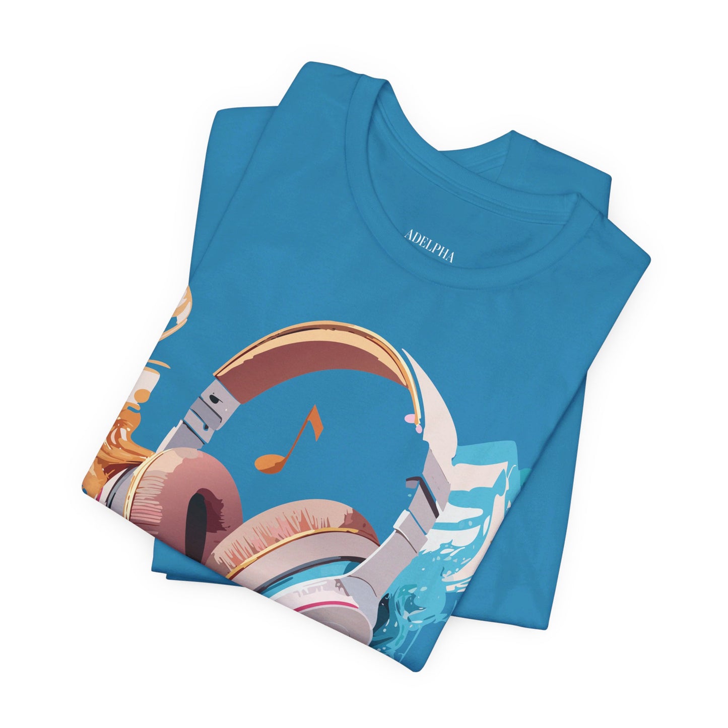 T-shirt en coton naturel - Collection Musique