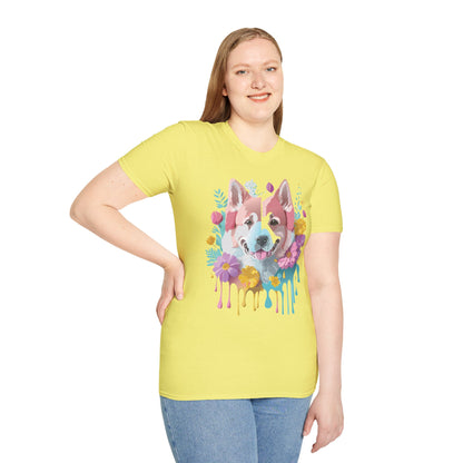 Dog Shirt Unisex Tee Softstyle Cotton Comfort for Animal Lovers