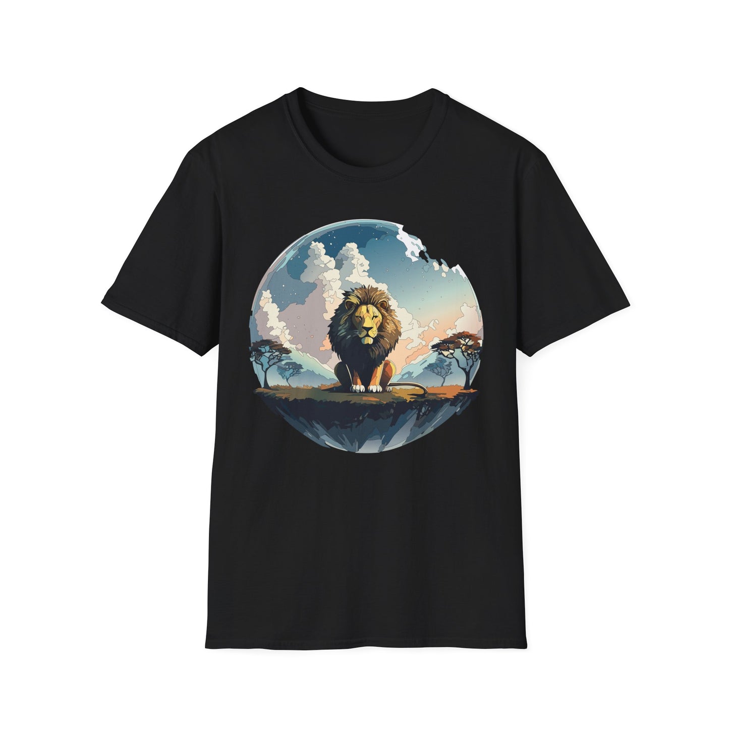 Lion Shirt, Shirt with Lion, Animal Tee, Shirt with Animals