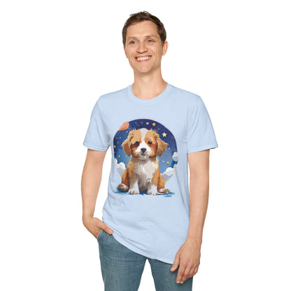 Dog Shirt Unisex Animal Tee Gildan Softstyle 64000 Short Sleeve Comfort