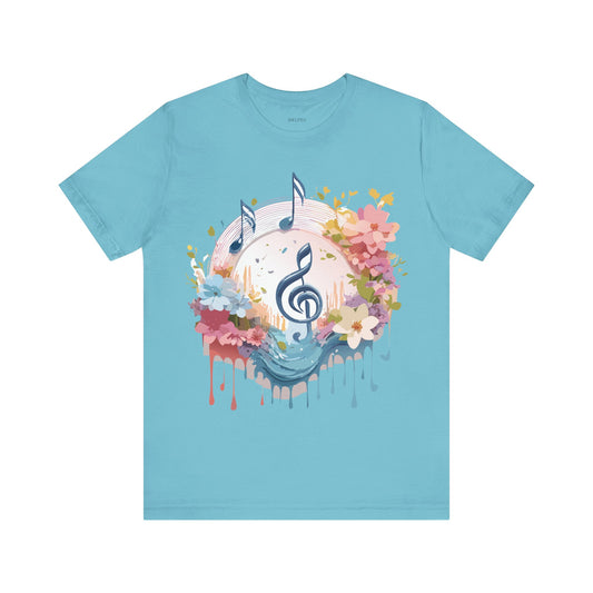 Natural Cotton Tee Shirt - Music collection