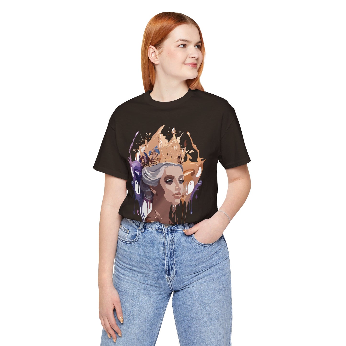 Natural Cotton Tee Shirt - Queen Collection