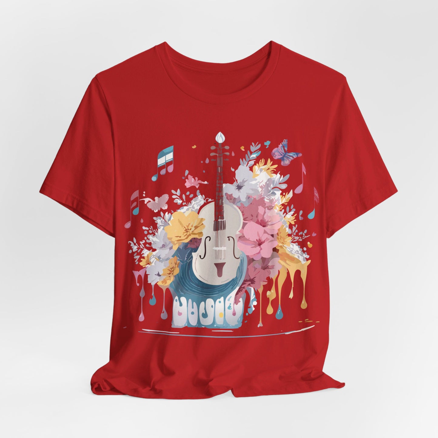 Natural Cotton Tee Shirt - Music Collection