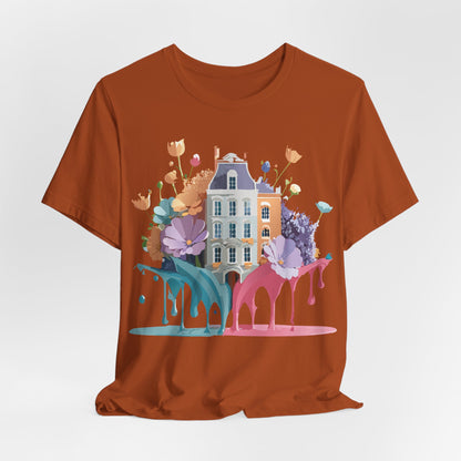 Tourist Shirt, Shirt with Amsterdam - ADELPHA