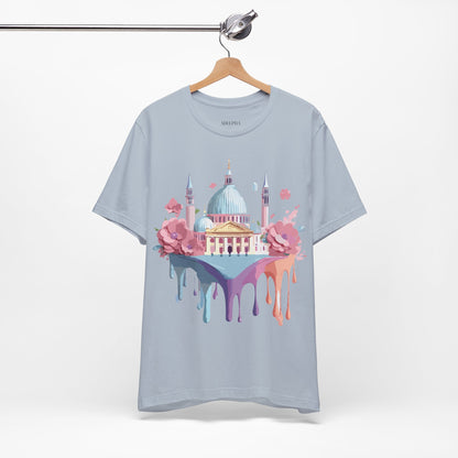 Natural Cotton Tee Shirt - Beautiful Places Collection - Venice Printify