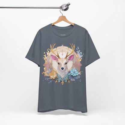 Natural Cotton Tee Shirt - Medallion Collection Printify