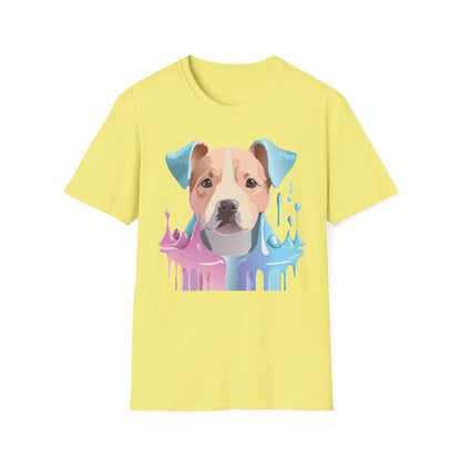 Dog Shirt Unisex Animal Tee Softstyle Gildan 64000 Cotton Tee